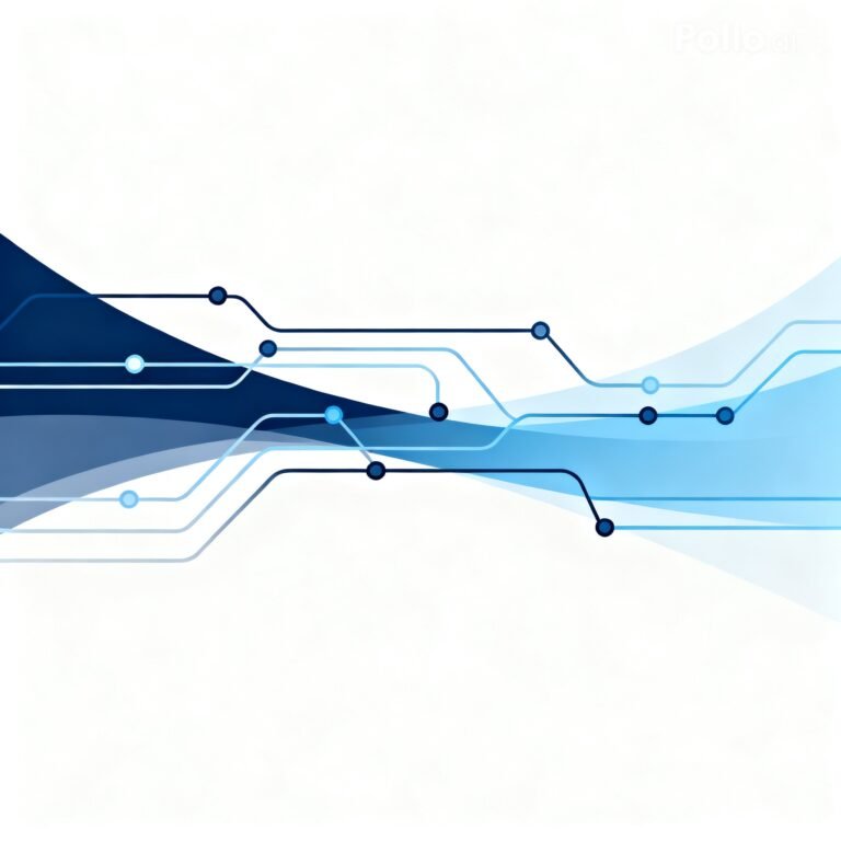 abstract digital system flow showing connected steps for building an online income system